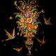 Illustration for article titled This 19th Century Art Is Made Entirely Out Of Butterfly Wings